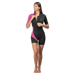 Combinaison shorty femme AQUATIC zip frontal 2 mm SALVIMAR