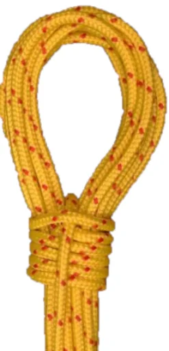 CORDAGE DE SÉCURITÉ FLOTTANT - jaune / fil rouge - MEYER-SANSBOEUF