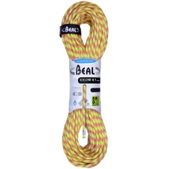 Corde d'escalade Ice Line Unicore Ø 8.1 mm Golden Dry 60 m BEAL