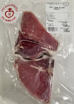 COTE OU TBONE DE VEAU LES BOUCHERIES DU MARCHÉ