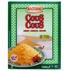 COUSCOUS MOYEN 500G BACCHINI GRAIN DE FRAIS