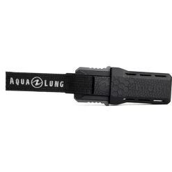 Couteau de plongée sous-marine lame bisautée MICRO SQUEEZE 10 cm AQUALUNG