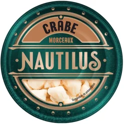 CRABE 100% MORCEAUX 105G NAUTILUS