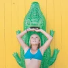 CROCODILE A CHEVAUCHER INTEX