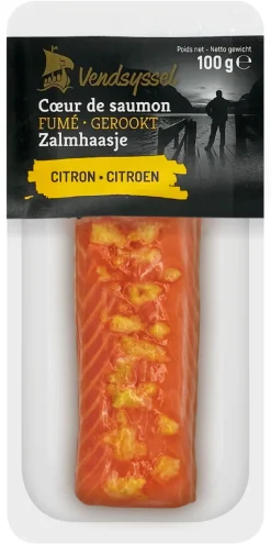 CŒUR DE SAUMON FUMÉ AU CITRON 100 G