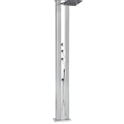 DOUCHE HYBRIDE DADA 37 L - INOX ANODISÉ + RINCE PIEDS