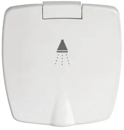 DOUCHE NEW EDGE BLANCHE TUYAU NYLON | OSCULATI