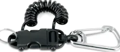 Dragonne de plongée avec bloqueur et mouqueton inox 70 mm STRONG ROCCIA BESTDIVERS