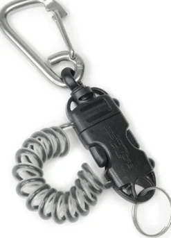 Dragonne de plongée avec bloqueur et mouqueton inox 70 mm STRONG ROCCIA BESTDIVERS
