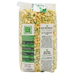 DUO DE POIS CASSES 500G GRAIN DE FRAIS