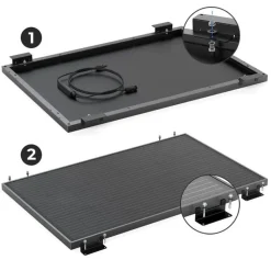 ECOFLOW pieds de fixation pour panneau solaire
