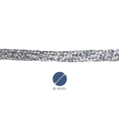ECOUTE HOBART MS384 DYNEEMA SK78 DOUBLE TRESSE GAINE BLACK TECHNORA - GRIS - MEYER
