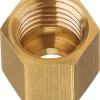 Ecrou en laiton pour flexible - 8 mm - lot de 3 GOK