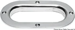 Ecubier bateau inox - OSCULATI