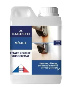 EFFACE ROUILLE SUR GELCOAT - CABESTO