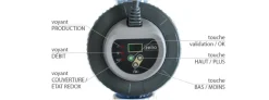 Electrolyseur zelia zlt jusqu'à piscine de 75 m3