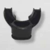 Embout buccal détendeur de plongée EMBOUCHOIR silicone graphite AQUATYS