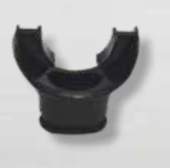 Embout buccal détendeur de plongée EMBOUCHOIR silicone graphite AQUATYS