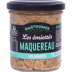 EMIETTES MAQUEREAU AROMATES 170G