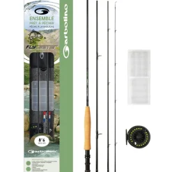 Ensemble MOUCHE GARBOLINO FLYCASTER 8'6 MOUCHE