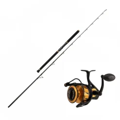 ENSEMBLE PÊCHE SUR CHASSE PENN MARINE BRIGADE 70LB + SPINFISHER VII 6500