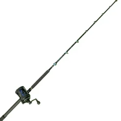 Ensemble Thon (canne Williamson Typhoon 175 50/80LBS et moulinet Okuma Solterra B 50WIIB RH 2SP)