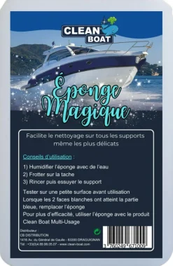 EPONGE MAGIQUE CLEAN BOAT