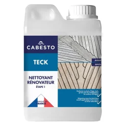Etape 1 - Nettoyant rénovateur Teck
