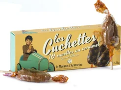 ETUI 10 SUCETTES CARAMELS 150G LA MAISON D ARMORINE