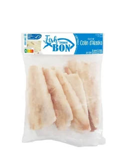 FILET DE COLIN ALASKA SANS PEAU MSC 500G