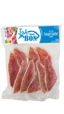 FILET DE ROUGET BARBET 20/40 300G .