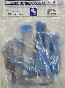 FILETS DE LOTTE DU CAP 500G