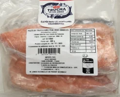 FILETS DE TRUITE AVEC PEAU SOUS VIDE AVEC PEAU 800G .