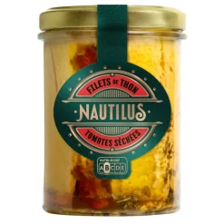 FILETS THON TOMATES SÉCHEES 135G NAUTILUS