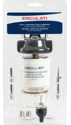 Filtre essence - filtrage + séparateur eau/carburant