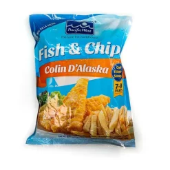 FISH & CHIPS COLIN D'ALASKA 800G