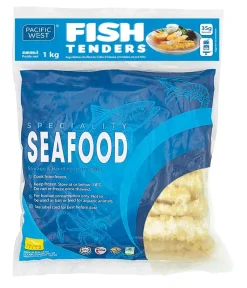 FISH TENDERS COLIN 1KG PACIFIC WEST FOODS