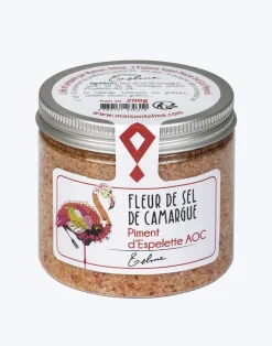 FLEUR DE SEL PIMENT ESPECELETTE AOC 200G