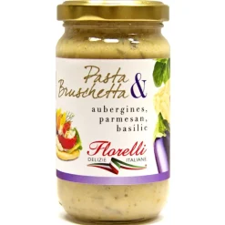 FLORELLI AUBERGINE PARMESAN BASILIC 190G