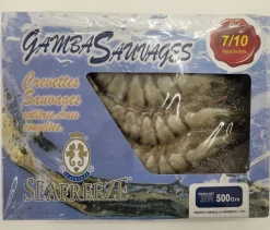 GAMBAS CRUES SAUVAGES 7/10 P 500G