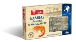 GAMBAS CRUES SAUVAGES MADA 12/16 PIECES 400G