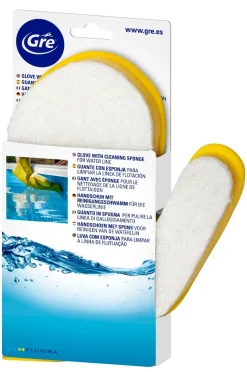 Gant nettoyeur de ligne d'eau