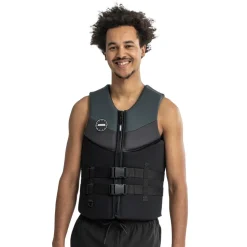 Gilet d'aide à la flottabilité néoprène graphite homme gris 50N JOBE