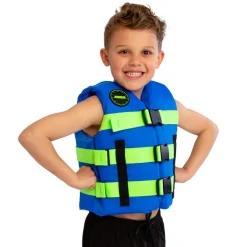 Gilet d'aide à la flottabilité Nylon Enfant bleu 50N JOBE