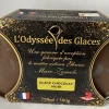 GLACE ARTISANALE CHOCOLAT NOIR 750ML ODYSSEES DES GLACES