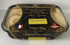 GLACE ARTISANALE CRÈME BRULEE 750ML