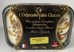 GLACE ARTISANALE NOIX DE PECAN 750ML ODYSSEES DES GLACES