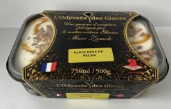 GLACE ARTISANALE NOIX DE PECAN 750ML ODYSSEES DES GLACES