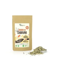 GRAINE DE CHANVRE DECORTIQUEE BIO 200G