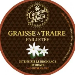 GRAISSE A TRAIRE PAILLETEE POT 125ML - COMPTOIR DES MONOI